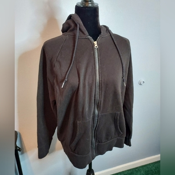 Time And Tru Black Zipper Size XL(16-18) Silver Zipper - Picture 1 of 7
